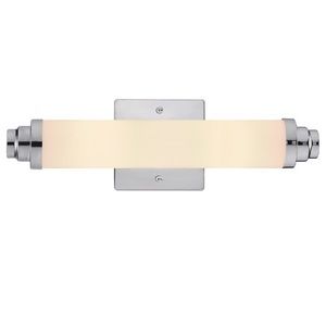 Contemporary Fontaine Chrome Vanity Light Bar